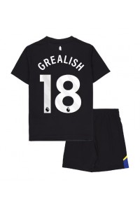 Fotbalové Dres Everton Jack Grealish #18 Dětské Třetí Oblečení 2025-26 Krátký Rukáv (+ trenýrky)
